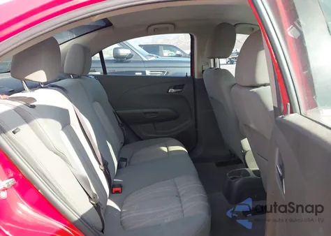 2015 Chevrolet Sonic Lt Auto from USA, damaged, VIN 1G1JC5SH8F4146362